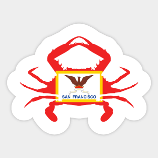 San Francisco Flag Sticker